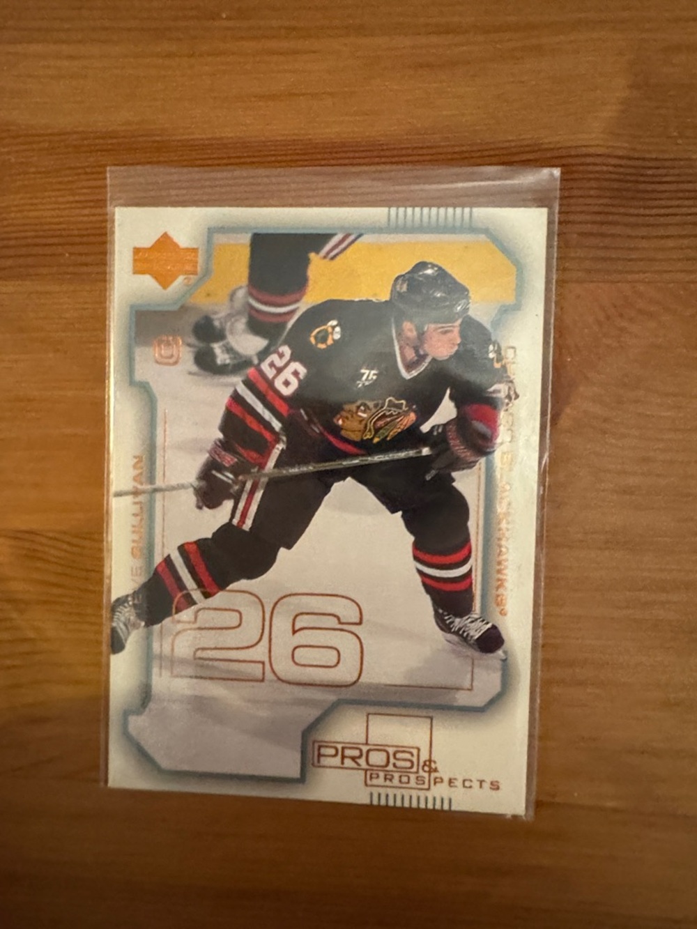 Chicago Blackhawks #26 Hockey Card - Prospects Insert